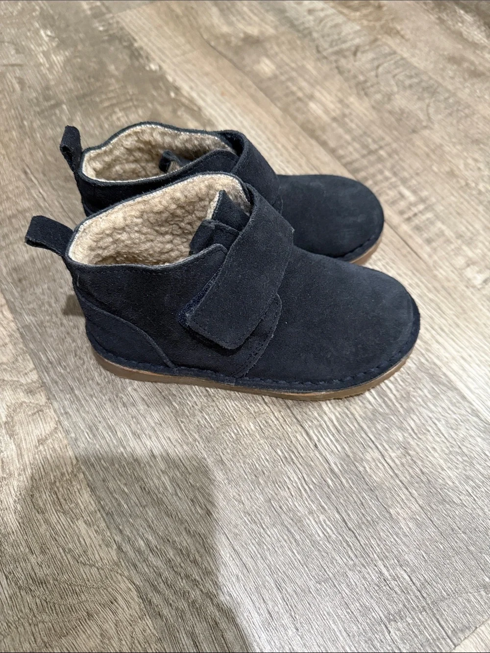 Zara genuine suede boots eu25
